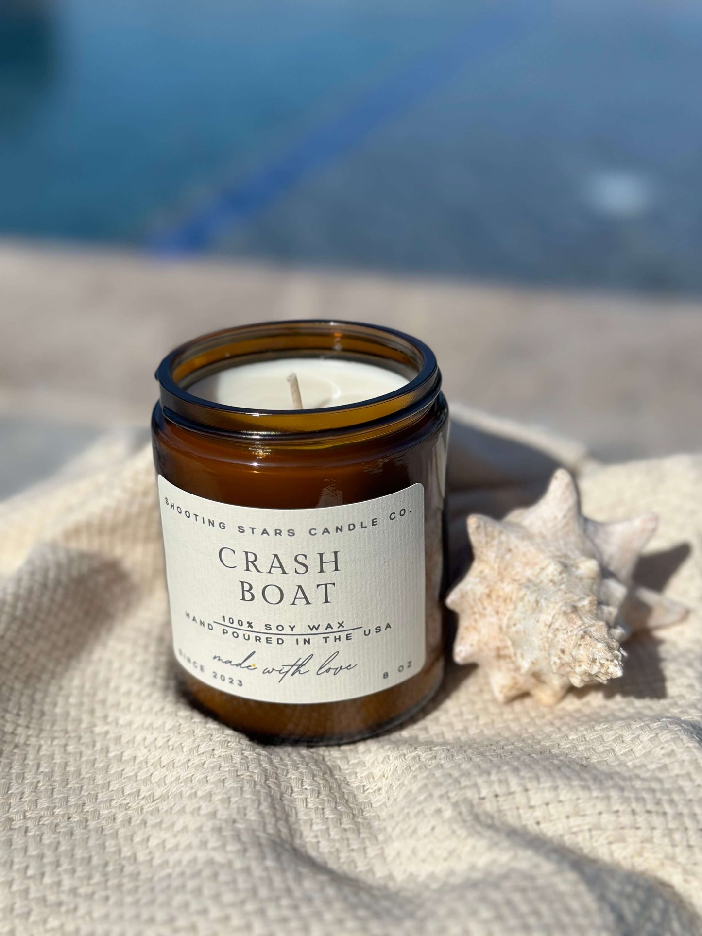 Shooting Stars Candle Co.. Crash Boat. $11.0