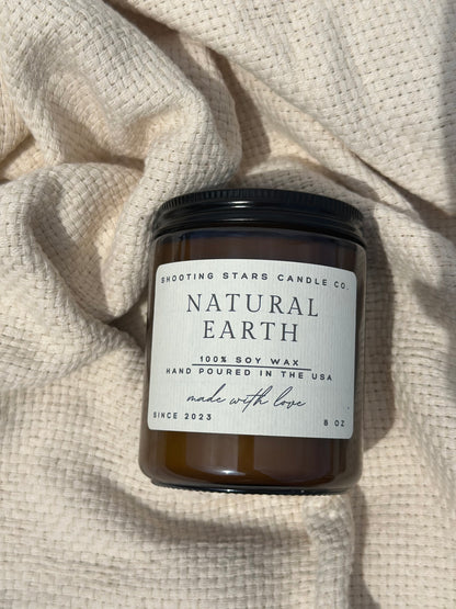 Shooting Stars Candle Co.. Natural Earth. $11.0