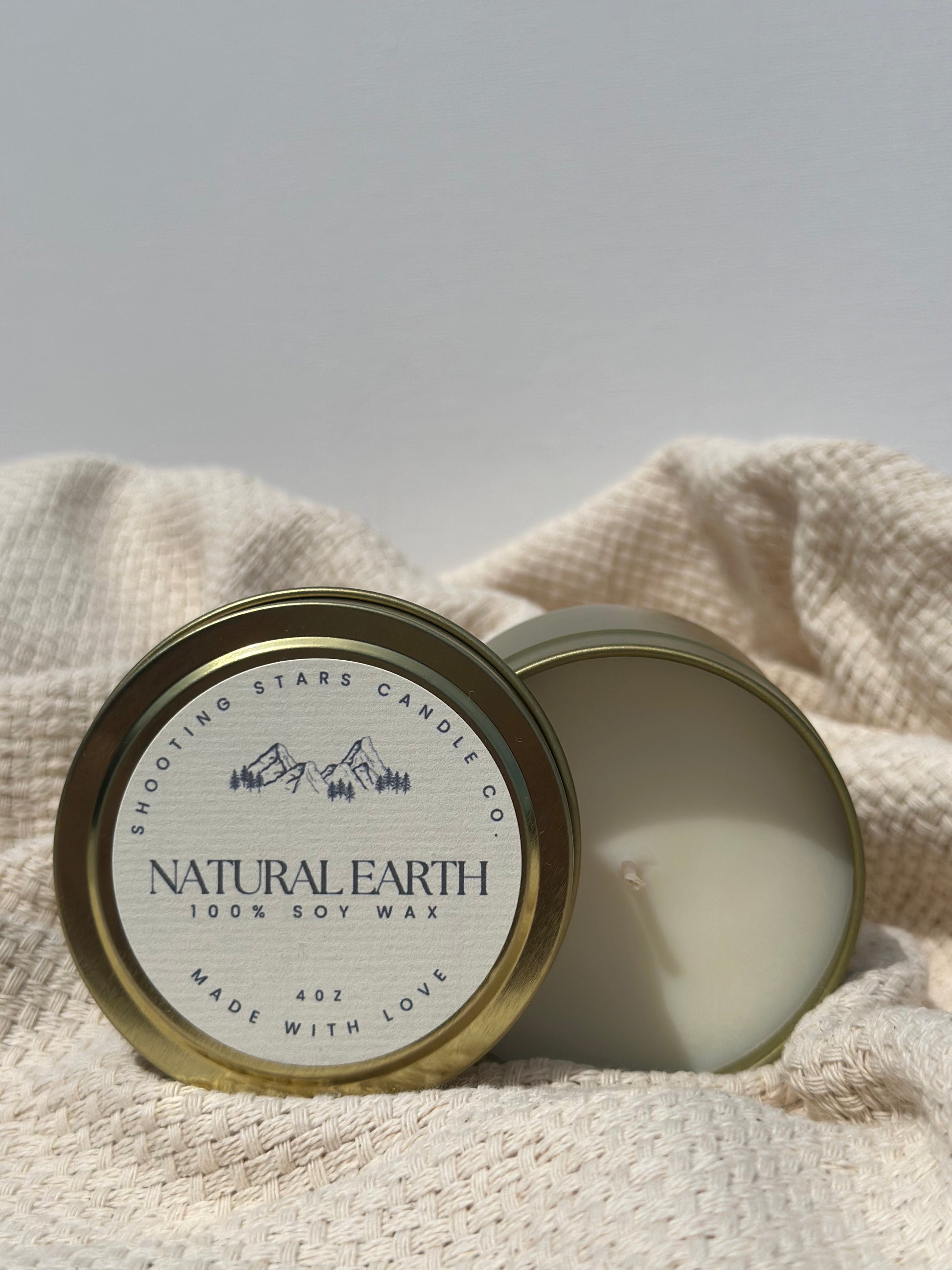 Shooting Stars Candle Co.. Natural Earth. $11.0