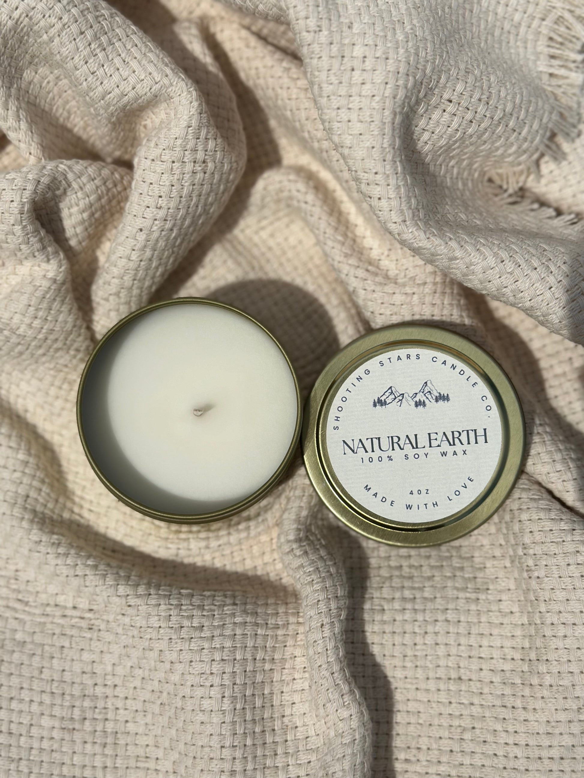 Shooting Stars Candle Co.. Natural Earth. $11.0