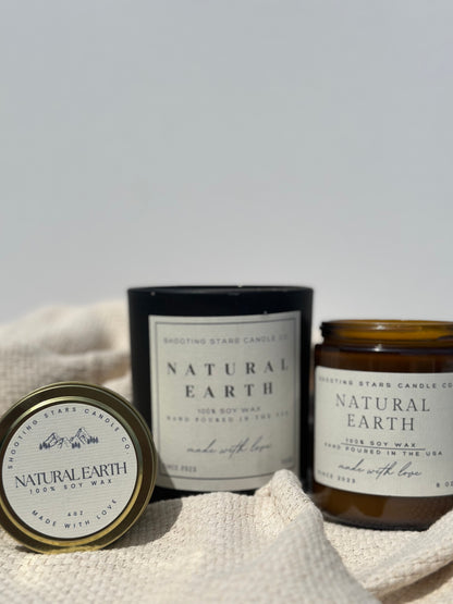 Shooting Stars Candle Co.. Natural Earth. $11.0