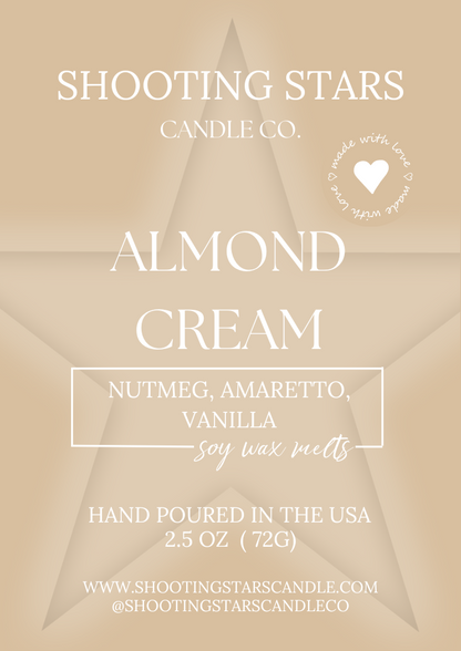 Almond Cream Wax Melts